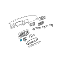 OEM Hyundai Sonata Gauge Assembly-Fuel Diagram - 94410-38000