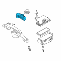 OEM 2019 Toyota Camry Outlet Tube Diagram - 17881-F0020