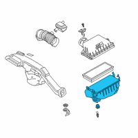 OEM 2020 Toyota RAV4 Lower Housing Diagram - 17701-F0020