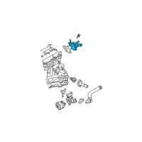 OEM Nissan Frontier Outlet-Water Diagram - 11060-EA000