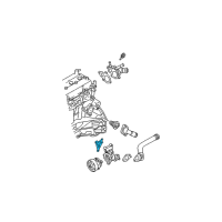 OEM Nissan Gasket-Water Pump Diagram - 21014-EA010