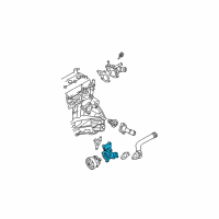 OEM 2011 Nissan Frontier Cover-Water Pump Diagram - 21013-EA000