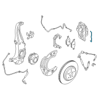 OEM 2014 BMW 535i Clip Diagram - 34-11-6-799-386