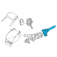 OEM 2020 Lexus RX350 Switch, Windshield WIPER Diagram - 84652-0E150