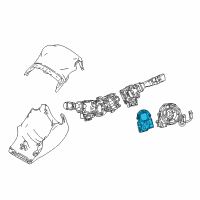 OEM 2019 Toyota Prius Angle Sensor Diagram - 8924B-47010