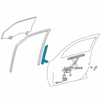 OEM 2002 Toyota Corolla Guide Channel Diagram - 67403-02020