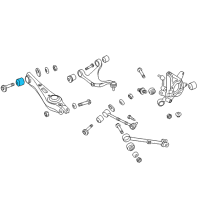 OEM Kia Borrego Bush-Lower Arm Rear Diagram - 552182B000