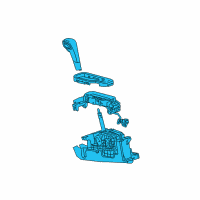 OEM 2016 Chevrolet Equinox Gear Shift Assembly Diagram - 84059986