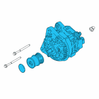 OEM 2018 Ford EcoSport Alternator Diagram - H1BZ-10346-M