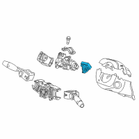 OEM 2014 Honda Insight Immobilizer & Keyless Unit Diagram - 39730-SZT-A01