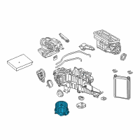 OEM 2021 Ford F-350 Super Duty Blower Motor Diagram - FL3Z-19805-E