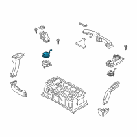 OEM Ford Fusion Fan Assembly Diagram - FM5Z-10C659-C