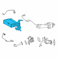 OEM 2012 Toyota Prius V Vapor Canister Diagram - 77740-47080