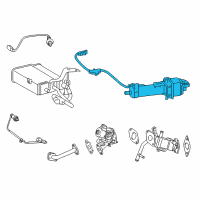 OEM 2015 Toyota Prius V Vapor Canister Diagram - 77730-47040