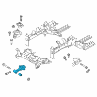 OEM Hyundai Elantra GT Bracket Assembly-Roll Rod Diagram - 21950-G3100