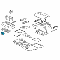 OEM 2019 Chevrolet Blazer Shift Indicator Diagram - 84631831