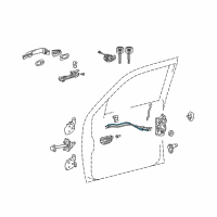 OEM 2008 Toyota Tacoma Cable Diagram - 69750-04010