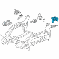 OEM 2019 Buick Cascada Side Mount Diagram - 13347453