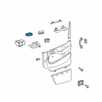 OEM 2005 Dodge Sprinter 2500 Switch Diagram - 5123792AA