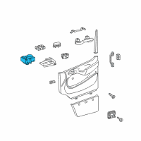 OEM 2005 Dodge Sprinter 2500 Switch-Mirror Diagram - 5103845AA