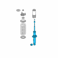 OEM 2015 GMC Canyon Strut Diagram - 23432100