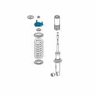 OEM 2016 Chevrolet Colorado Strut Mount Diagram - 22983301