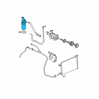 OEM Chevrolet Avalanche 1500 Drier Diagram - 19130063