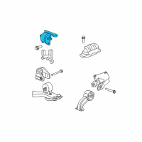 OEM 2013 Chrysler 200 BUSHING-Transmission Mount Diagram - 5085071AD