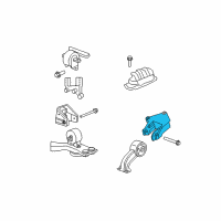 OEM 2013 Dodge Avenger Bracket-Engine Mount Diagram - 5147260AD