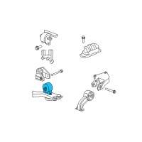 OEM Chrysler 200 BUSHING-ISOLATOR Diagram - 5085078AD
