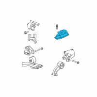 OEM 2011 Chrysler 200 Insulator Diagram - 5105450AB