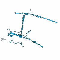 OEM Hyundai Entourage Gear & Linkage Assembly-Power Steering Diagram - 57700-4D800