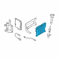 OEM Kia Ecu Engine Computer Diagram - 391103CXN6