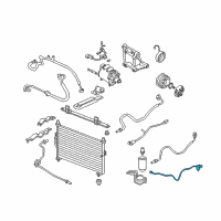 OEM Honda CR-V Pipe A, Receiver Diagram - 80341-S10-A01