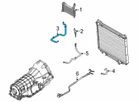 OEM 2010 Ford E-150 Return Hose Diagram - 8C2Z-7890-D