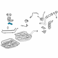 OEM Scion iQ Fuel Filter Diagram - 23217-40011