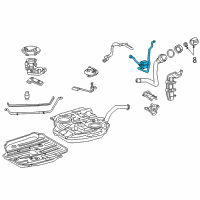 OEM Scion iQ Filter Assembly Diagram - 77706-74010