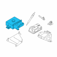 OEM BMW 535d xDrive Engine Control Module Diagram - 13-61-8-588-425