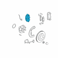 OEM 2006 Ford F-150 Caliper Diagram - G2MZ-2V120-BRM