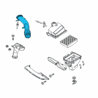 OEM 2016 Ford Fusion Inlet Hose Diagram - DS7Z-9B659-F