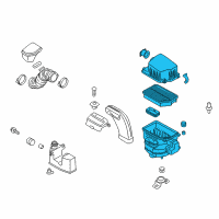 OEM 2015 Hyundai Tucson Cleaner Assembly-Air Diagram - 28110-2S800