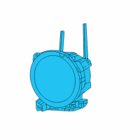 OEM 2020 Jeep Wrangler Headlamp Diagram - 55112878AF