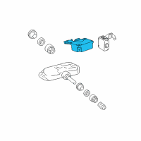 OEM Toyota Receiver Diagram - 89760-08010