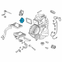 OEM Honda Odyssey Motor Assembly, A/M Diagram - 79260-TK8-A42