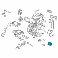 OEM 2011 Honda CR-Z Transistor, Power Diagram - 79330-SCA-A02