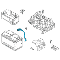 OEM 2021 Hyundai Palisade Sensor Assembly-Battery Diagram - 37180-S8000