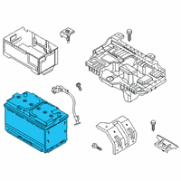 OEM 2018 Kia Cadenza Batteries Diagram - 371102W810