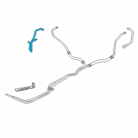 OEM Cadillac Escalade ESV Cooler Pipe Diagram - 23136867