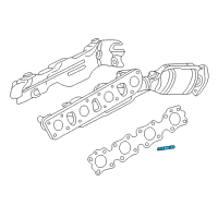 OEM 2021 Infiniti QX50 Stud Diagram - 14064-JG30A