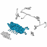 OEM 2014 Honda Accord Board Assembly, Junction Diagram - 1E100-5K0-013